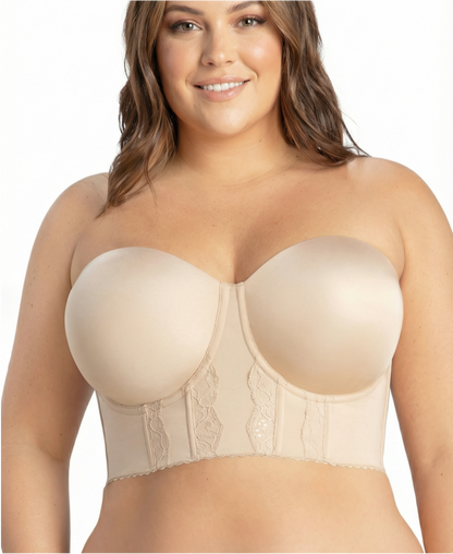 Sylla Biustonosz Gorsetowy Bez Ramiączek 0